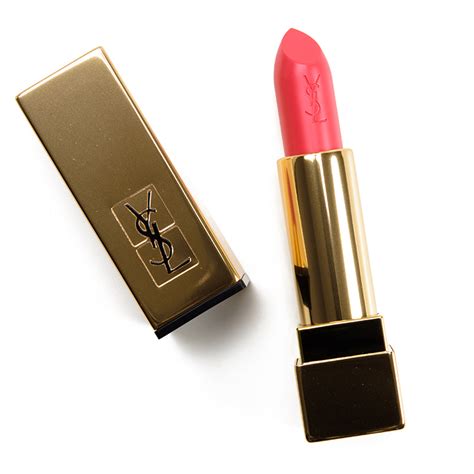 ysl 17 rose dahlia试色|YSL Rose Dahlia (17) Rouge Pur Couture SPF15 .